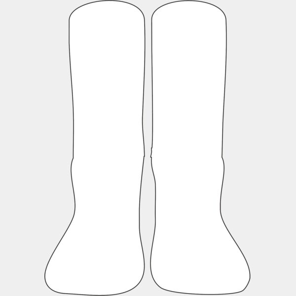 US Sports - Custom Athletic Socks - Front / Back Style Thumbnail